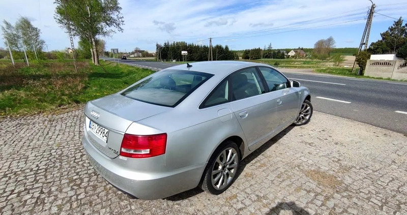 Audi A6 cena 22900 przebieg: 335000, rok produkcji 2004 z Karlino małe 704